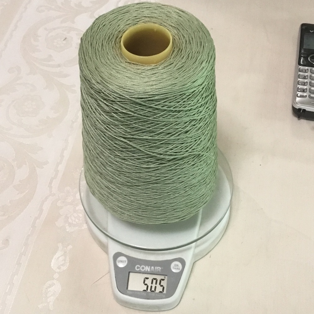 Tango Mercerized Cotton in Celery Color-over a Full Pound